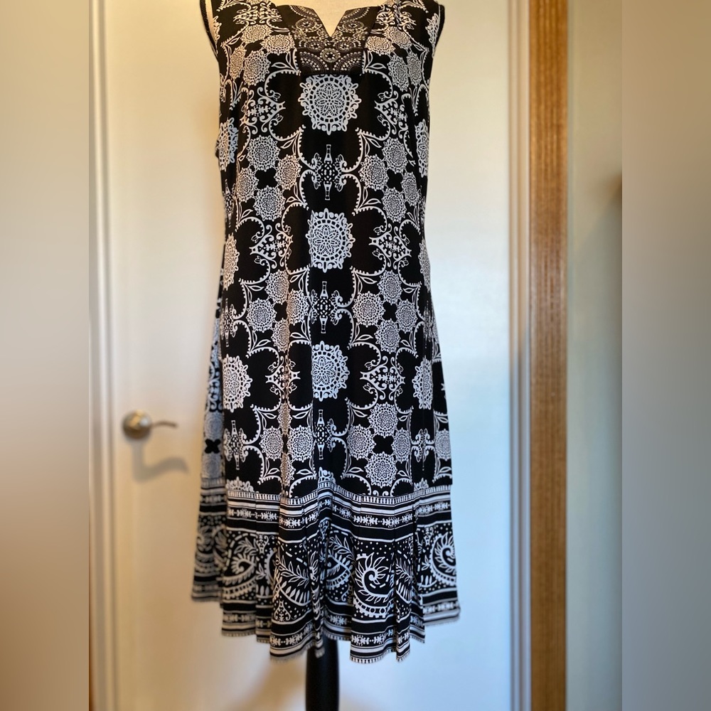 41 Hawthorn Sleeveless Shift Dress, Size XL